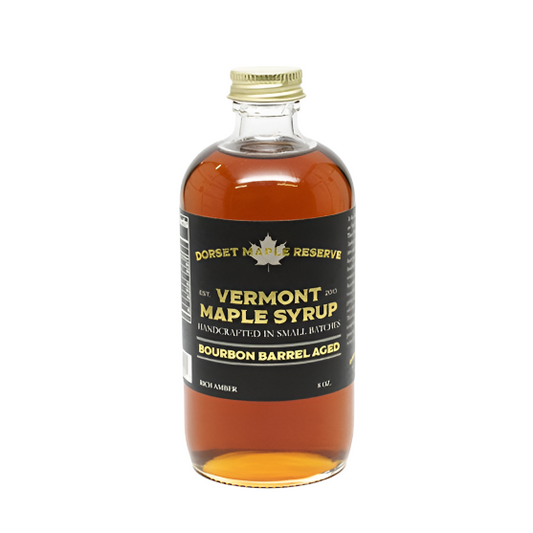 VERMONT MAPLE SYRUP BOURBON BARREL AGED 8 OZ