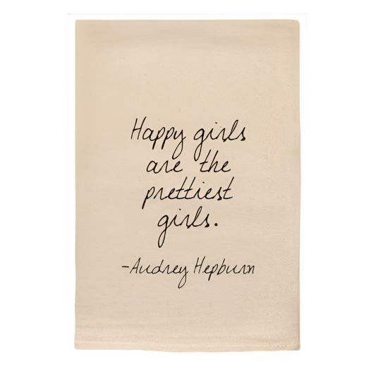 HAPPY GIRLS DISHTOWEL