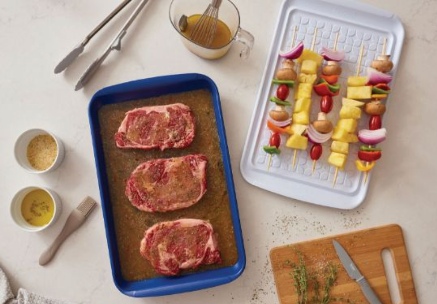 PREP & SERVE MARINADE TRAY SET LARGE