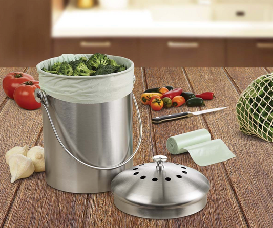 COMPOST TRASH BAGS 50CT 3.5 GALLON