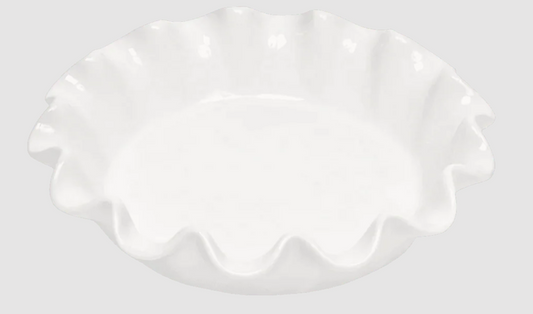 EMILE HENRY DEEP RUFFLED PIE DISH