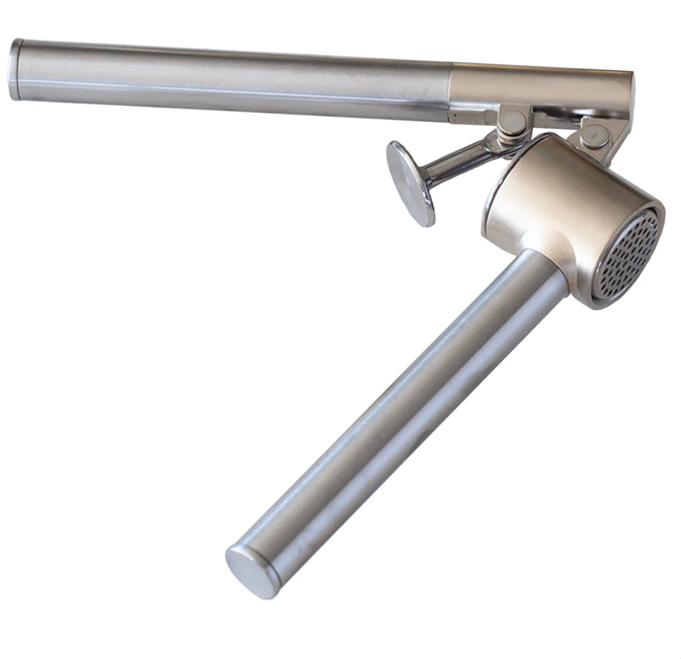 STAINLESS STEEL GARLIC PRESS