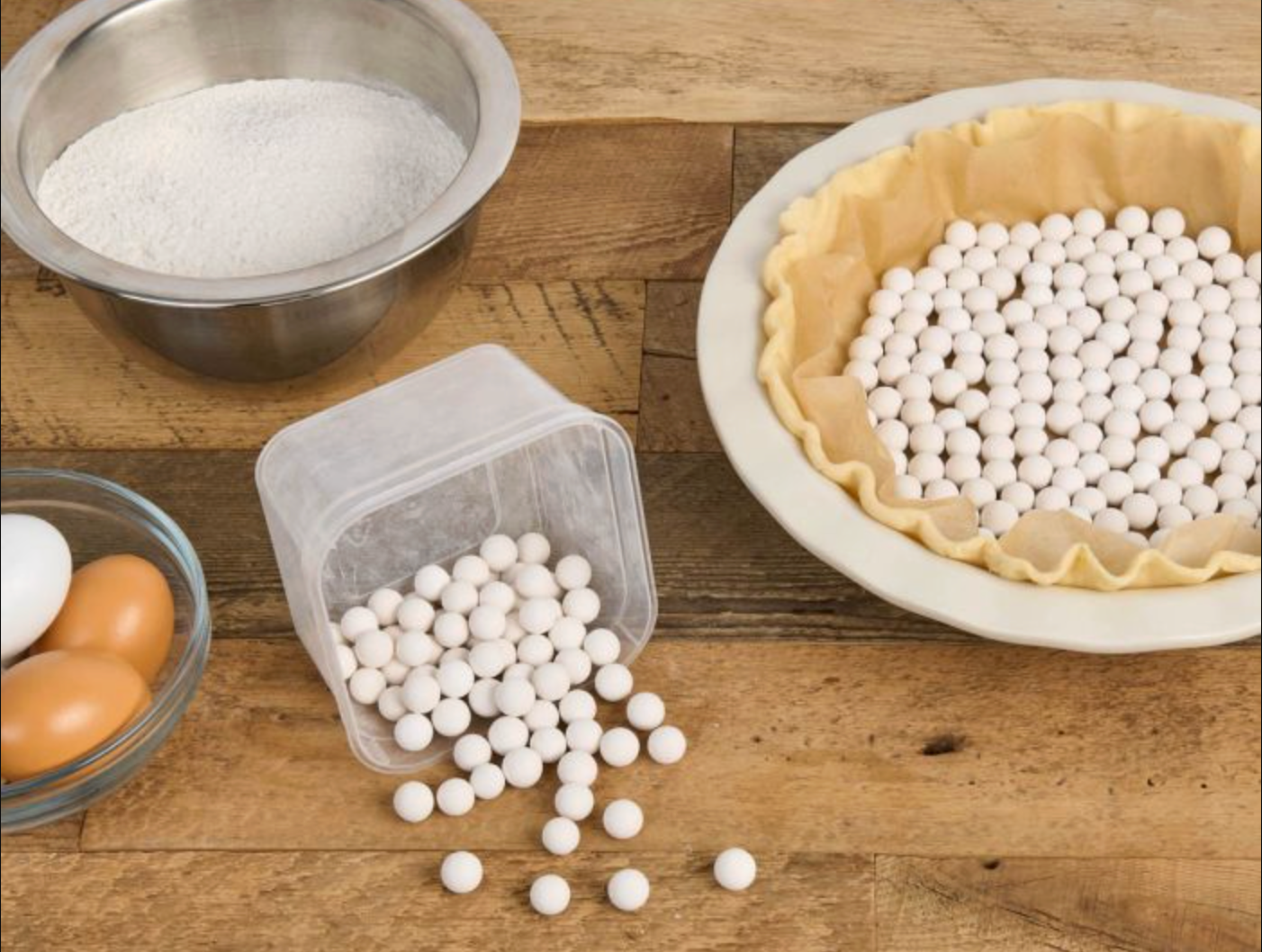 CERAMIC PIE WEIGHTS 1.5#