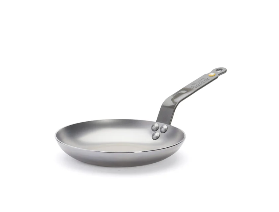 MINERAL B CARBON STEEL OMELET PAN 8"