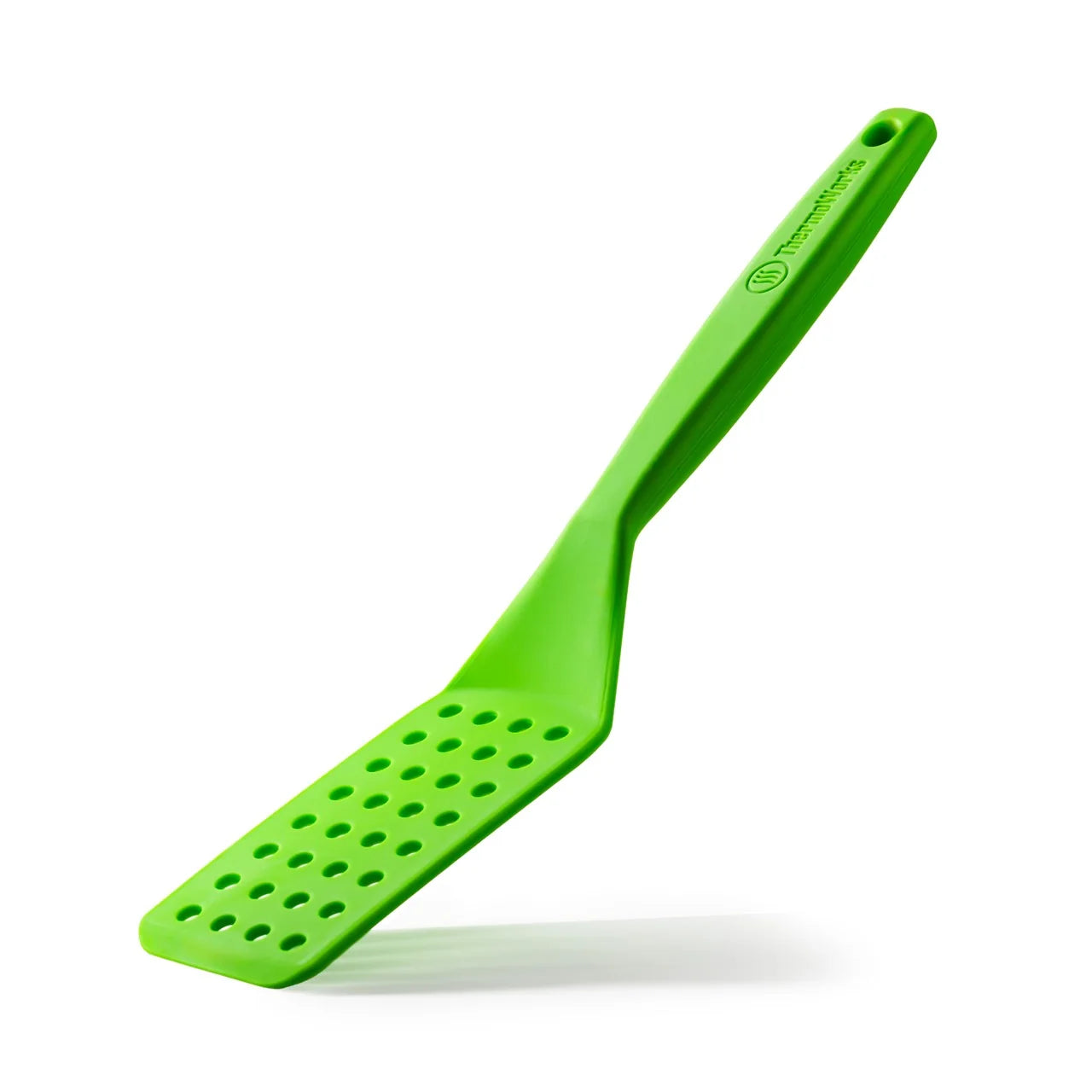 SILICONE SLOTTED TURNER GREEN