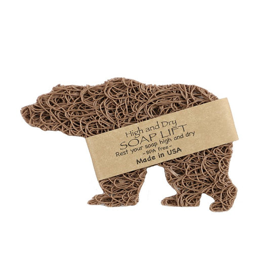 BEAR SOAP LIFT SOAP SAVER - TAN