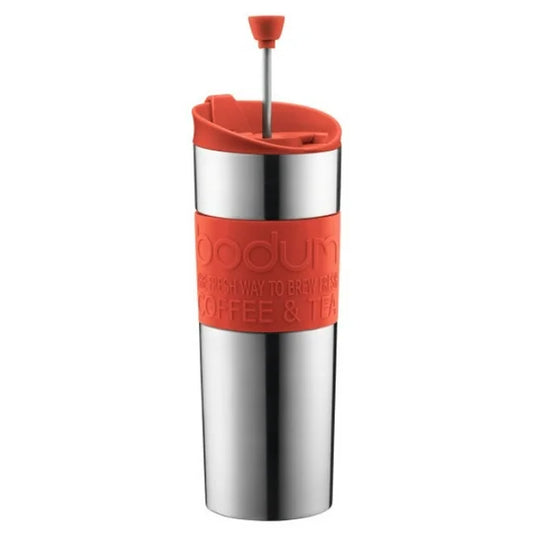 BODUM TRAVEL FRENCH PRESS STAINLESS 15 OZ