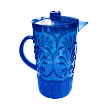 PITCHER BLUE FLEUR