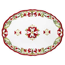PLATTER OVAL 16" VISCHIO