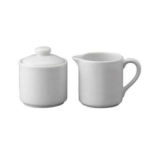 PORCELAIN SUGAR/CREAMER SET