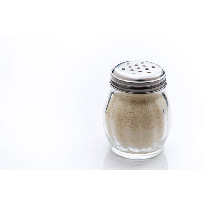 GLASS KITCHEN CHEESE SHAKER  6oz
