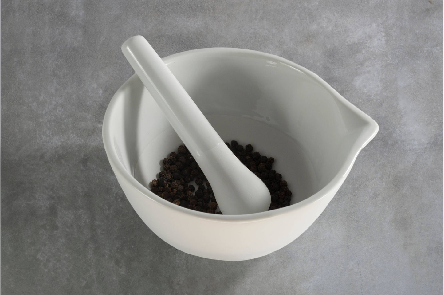 Porcelain Mortar & Pestle 13oz