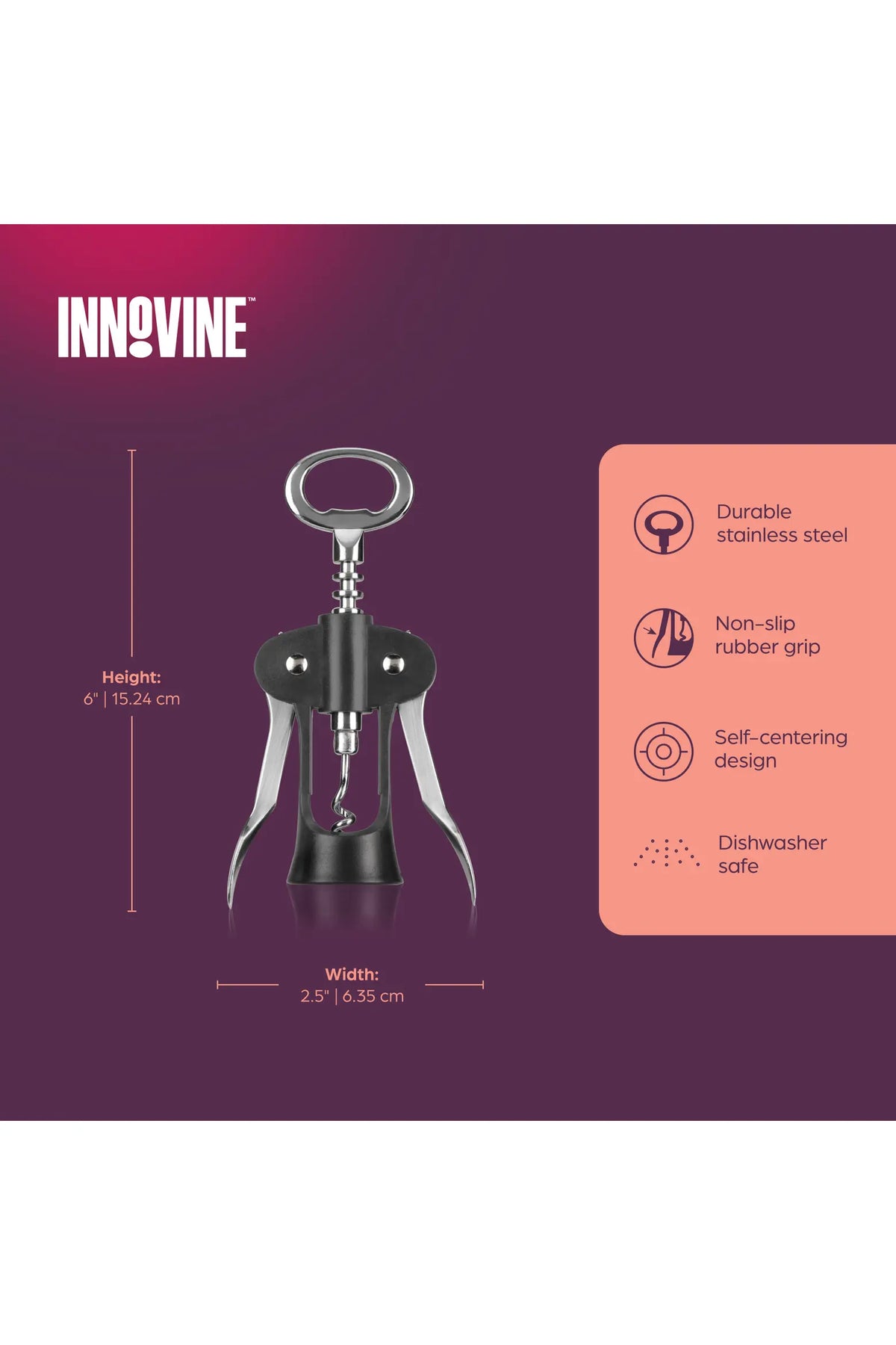CLASSIC WINGED CORKSCREW