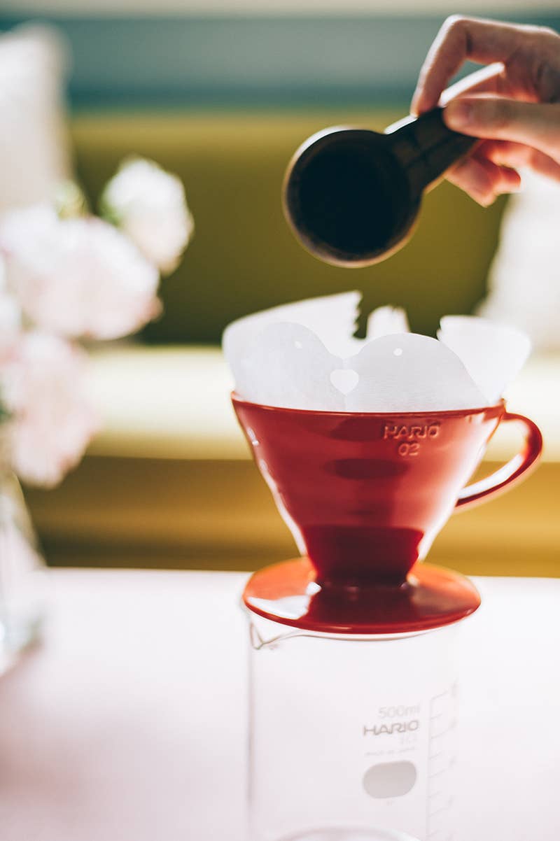 HARIO V60 Ceramic Coffee Dripper 02: White