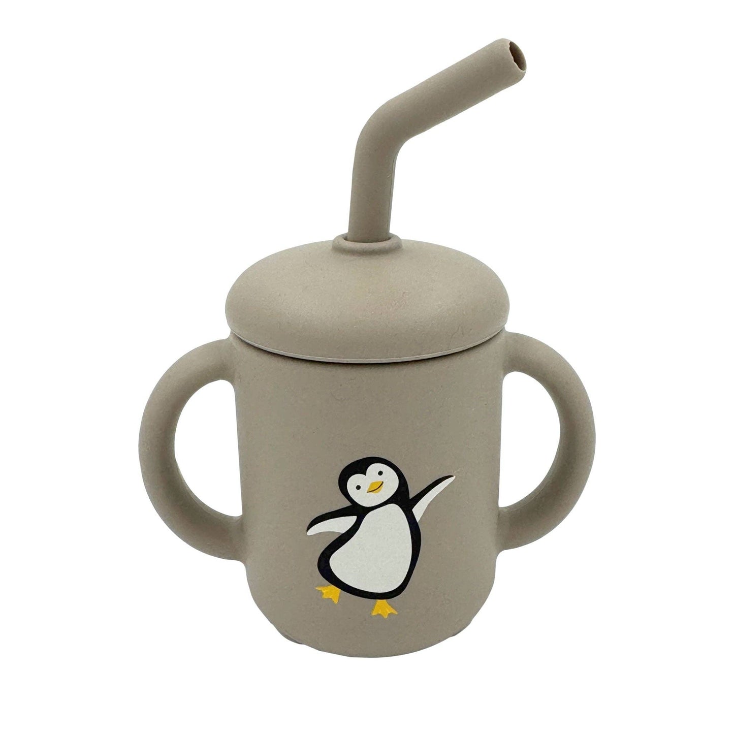 SILICONE SIPPY CUP: PENGUIN