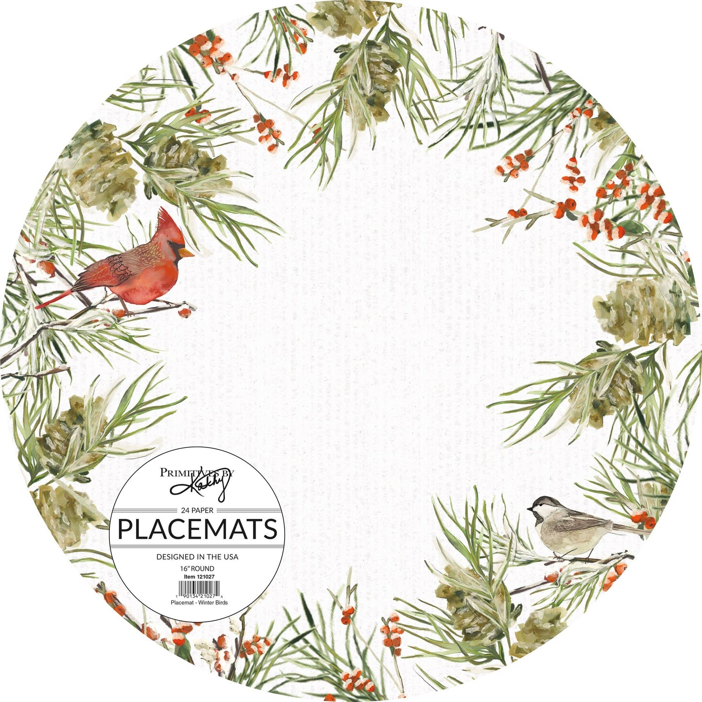 Winter Birds Placemat