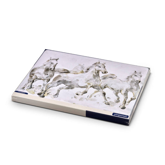 SPIRITED HORSES PLACEMATS SET/4