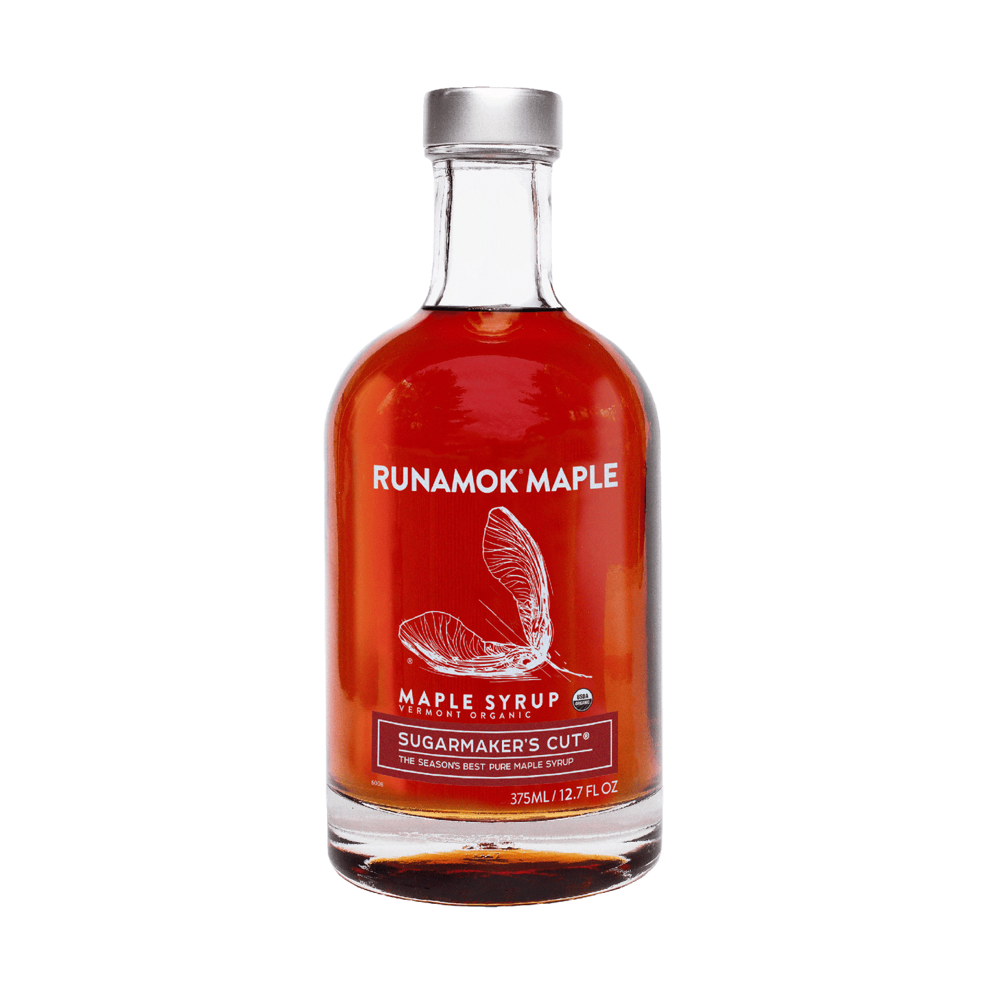 SUGARMAKER’S CUT PURE VERMONT ORGANIC MAPLE SYRUP 375ml