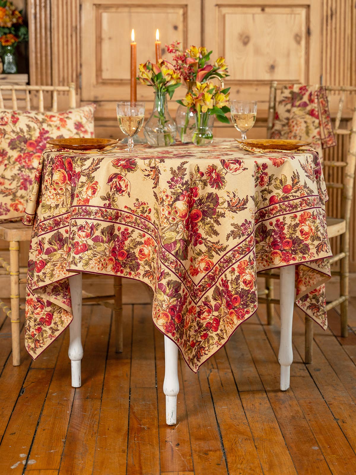 Bountiful Harvest Tablecloth - Antique: 60x90