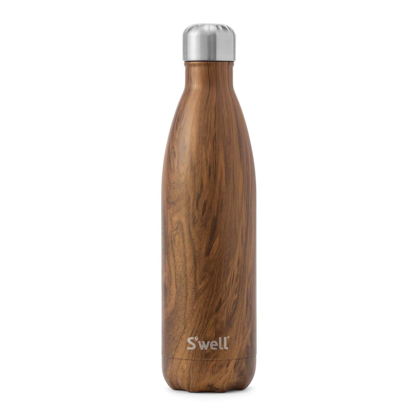 STAINLESS STEEL WATER BOTTLE - TEAKWOOD: 25OZ
