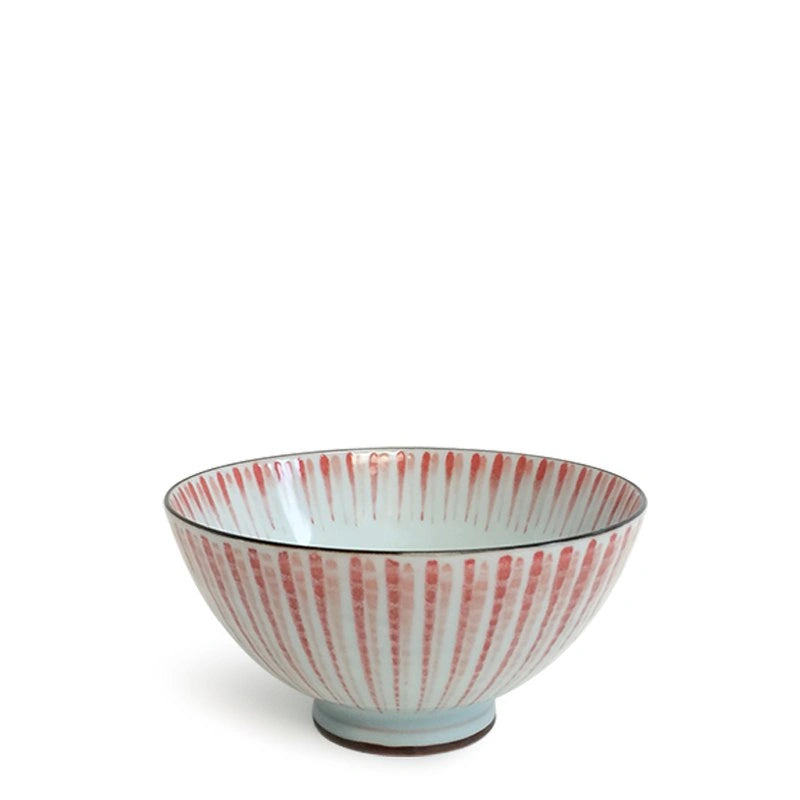 TOKUSA RED RICE BOWL 4.5"