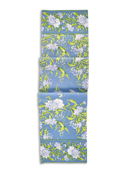 APRIL CORNELL RUNNER SACHA BLUE 13X72"