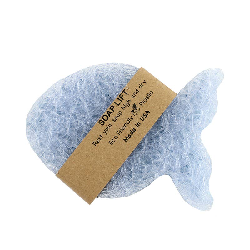 FISH SOAP LIFT SOAP SAVER - CRYSTAL