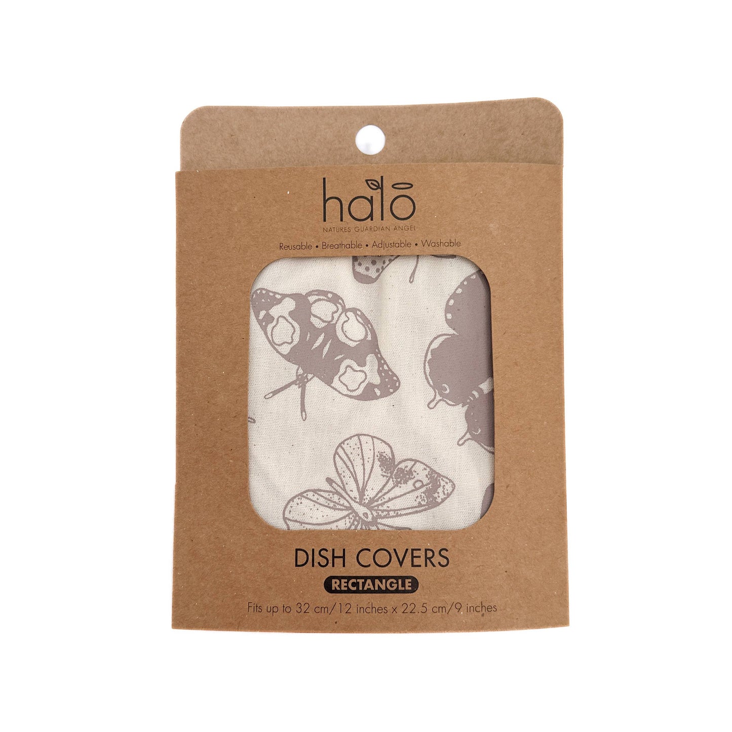 RECTANGULAR DISH COVER  BUTTERFLIES