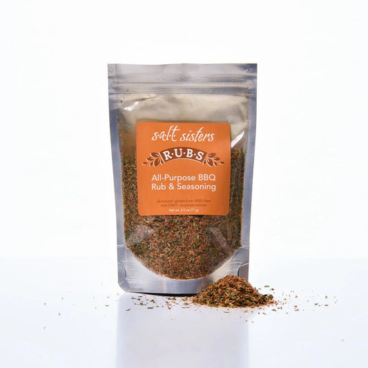 SALT SISTERS RUBS ALL-PURPOSE BBQ RUB & SEASONING 2.5 OZ