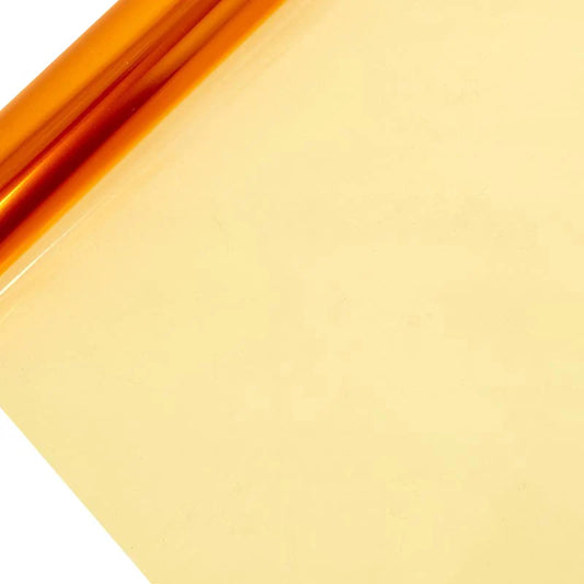AMBER CELLOPHANE ROLL 40”X100’