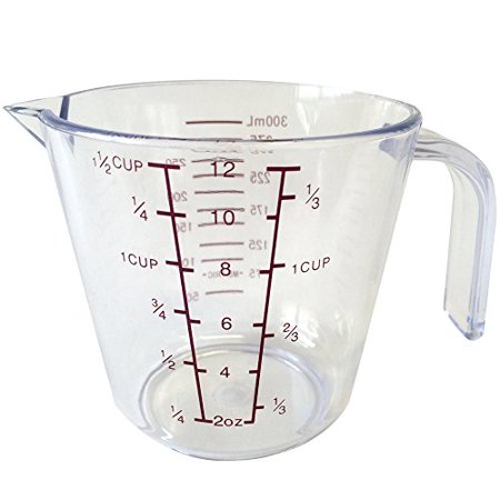 ACRYLIC MEASURING CUP 1.5 CUP