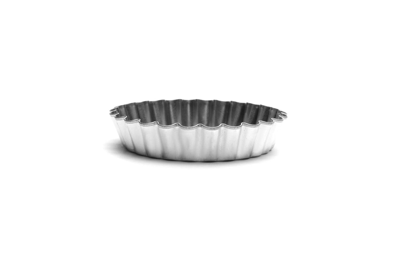 Removeable Bottom Tartlet Quiche Pan Tin Plated Steel 4"