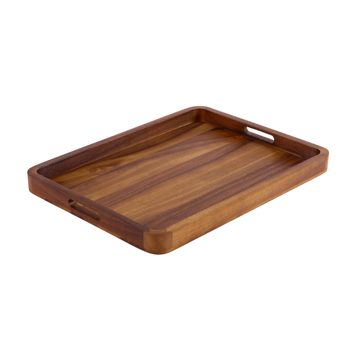 ACACIA WOOD SERVING TRAY 20"X15"