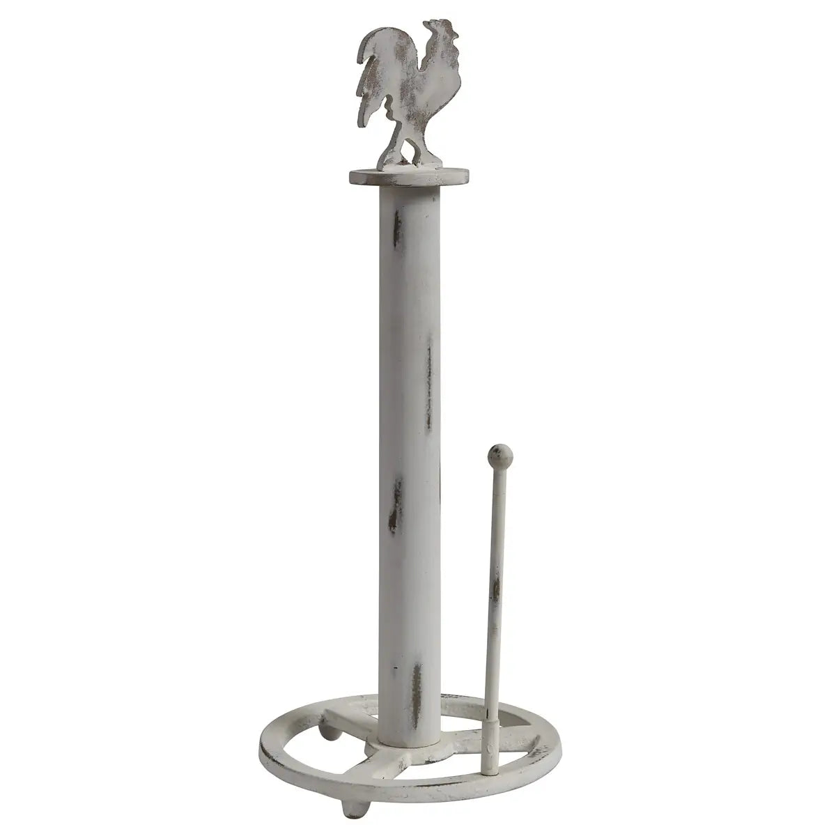 ROOSTER WOODEN PAPER TOWEL HOLDER