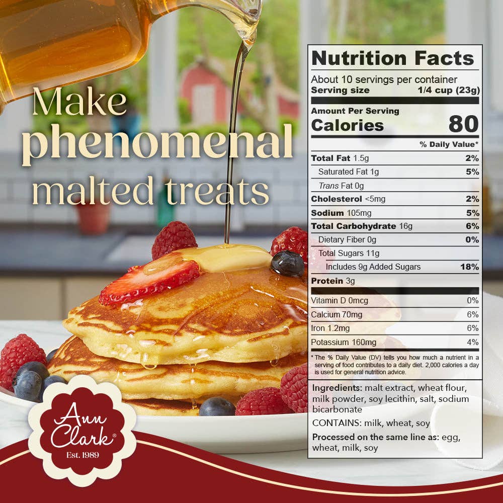MALTED MILK POWDER 8OZ
