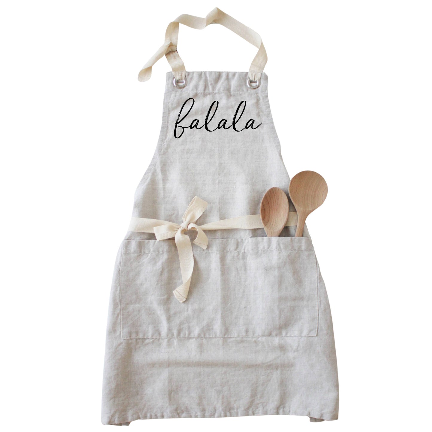 FALALA APRON: NATURAL