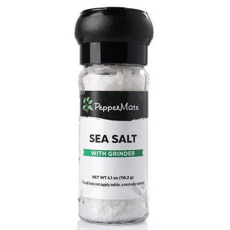 DISPOSABLE SEA SALT GRINDER 4.1oz
