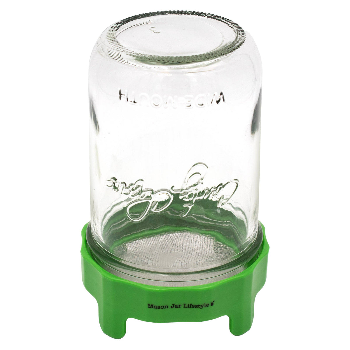 RUST PROOF SPROUTING LID WITH MASON JAR