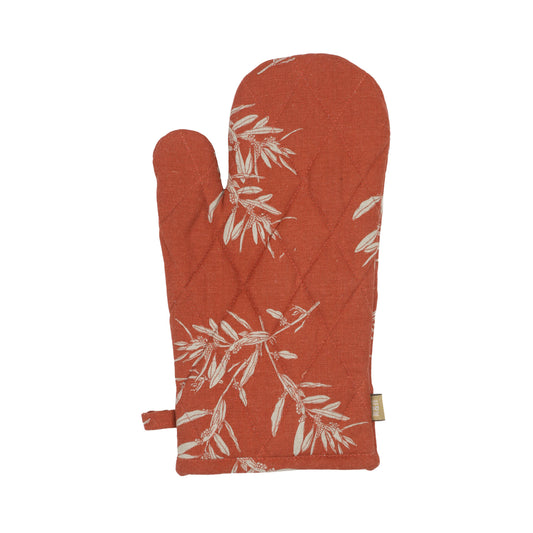 OVEN GLOVE OLIVES CINNAMON