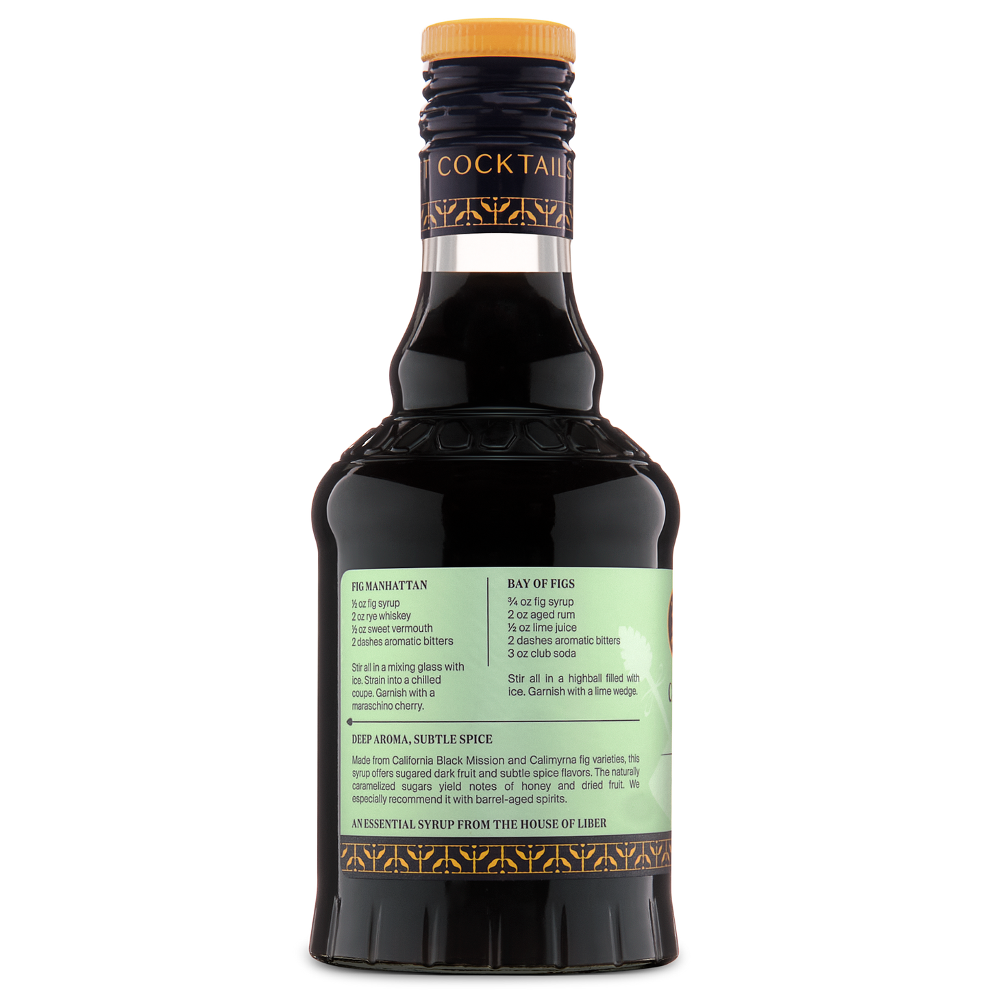 CARAMELIZED FIG SYRUP 375 ML