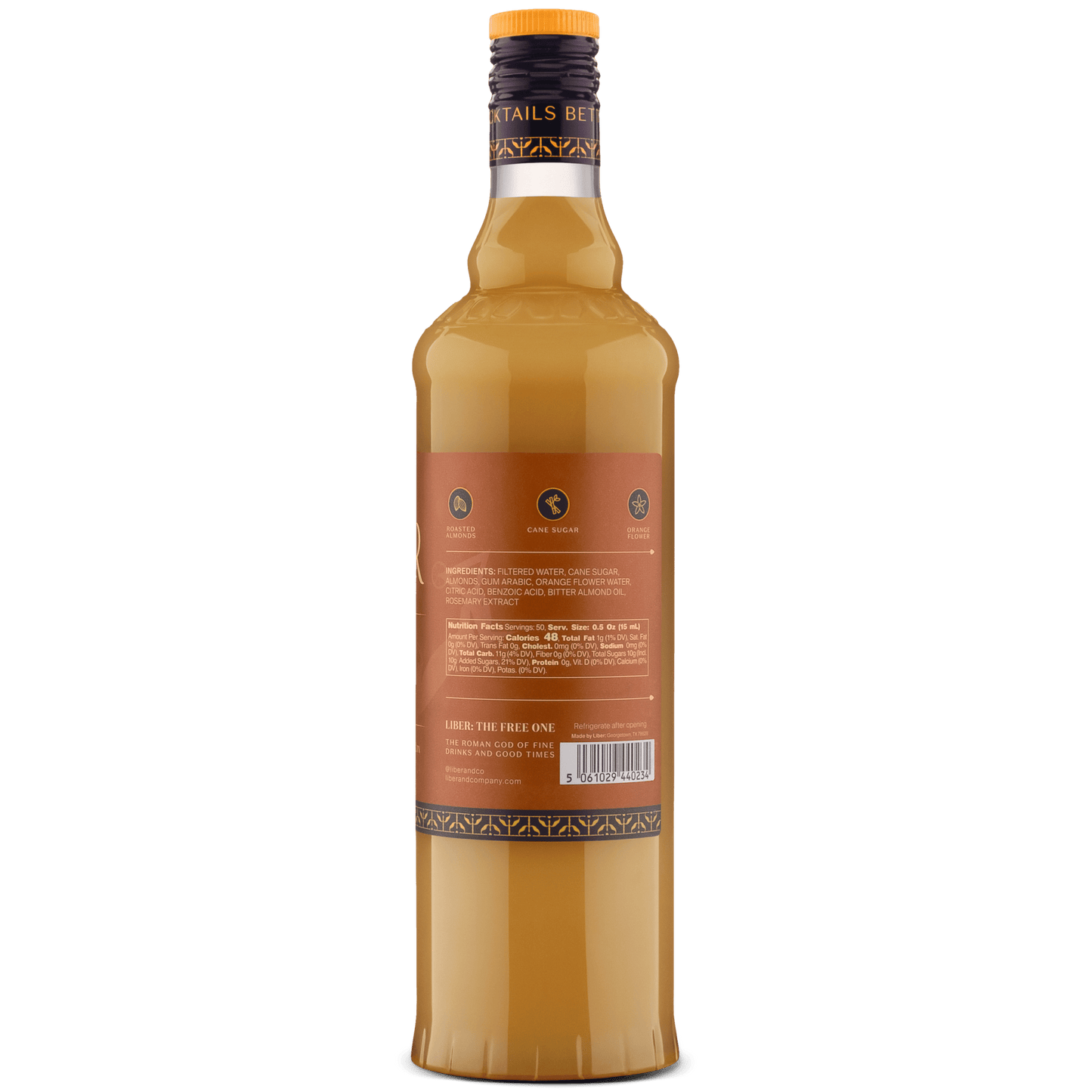 ALMOND ORGEAT SYRUP 375 ML