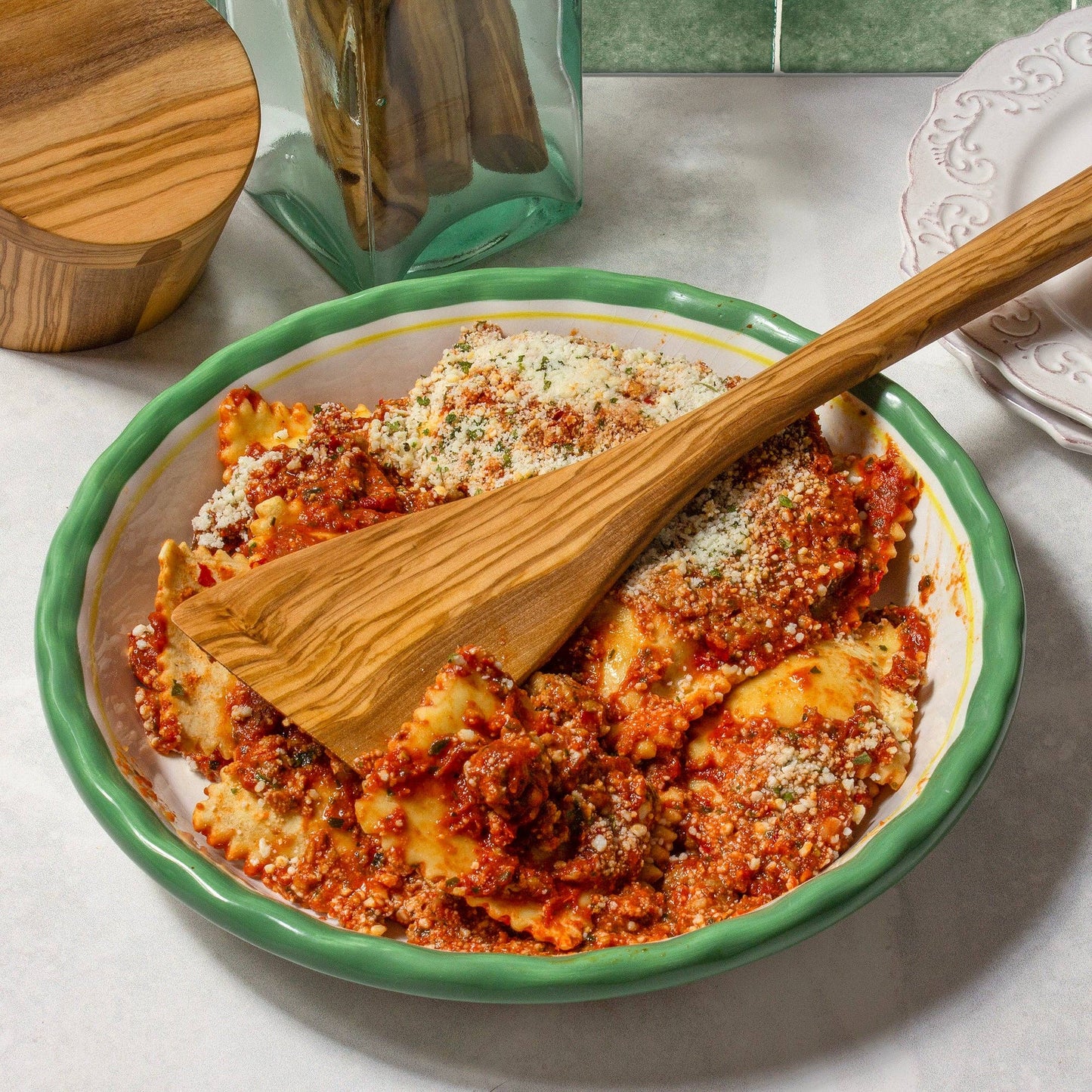 ROCK & BRANCH OLIVE WOOD SPATULA