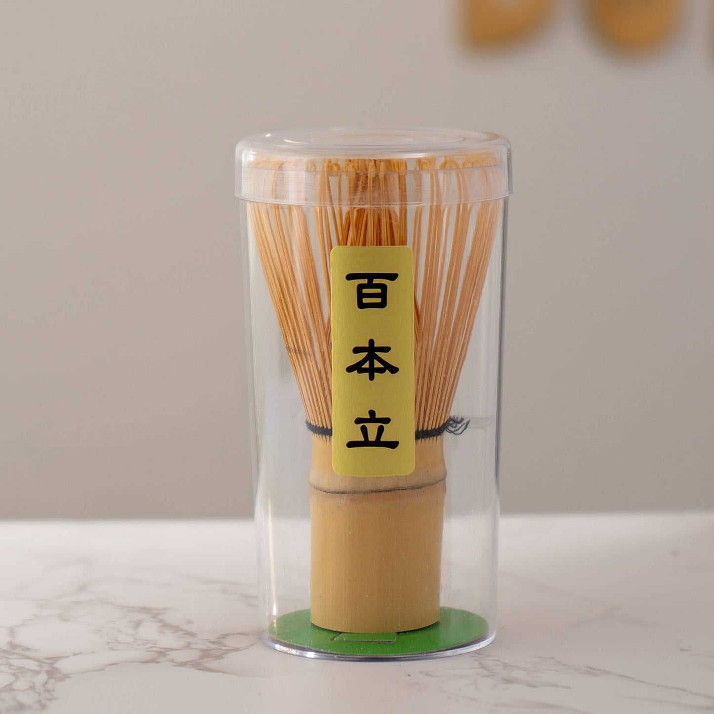 MATCHA WHISK CHASEN 4"H 100 PRONG BAMBOO WHISK