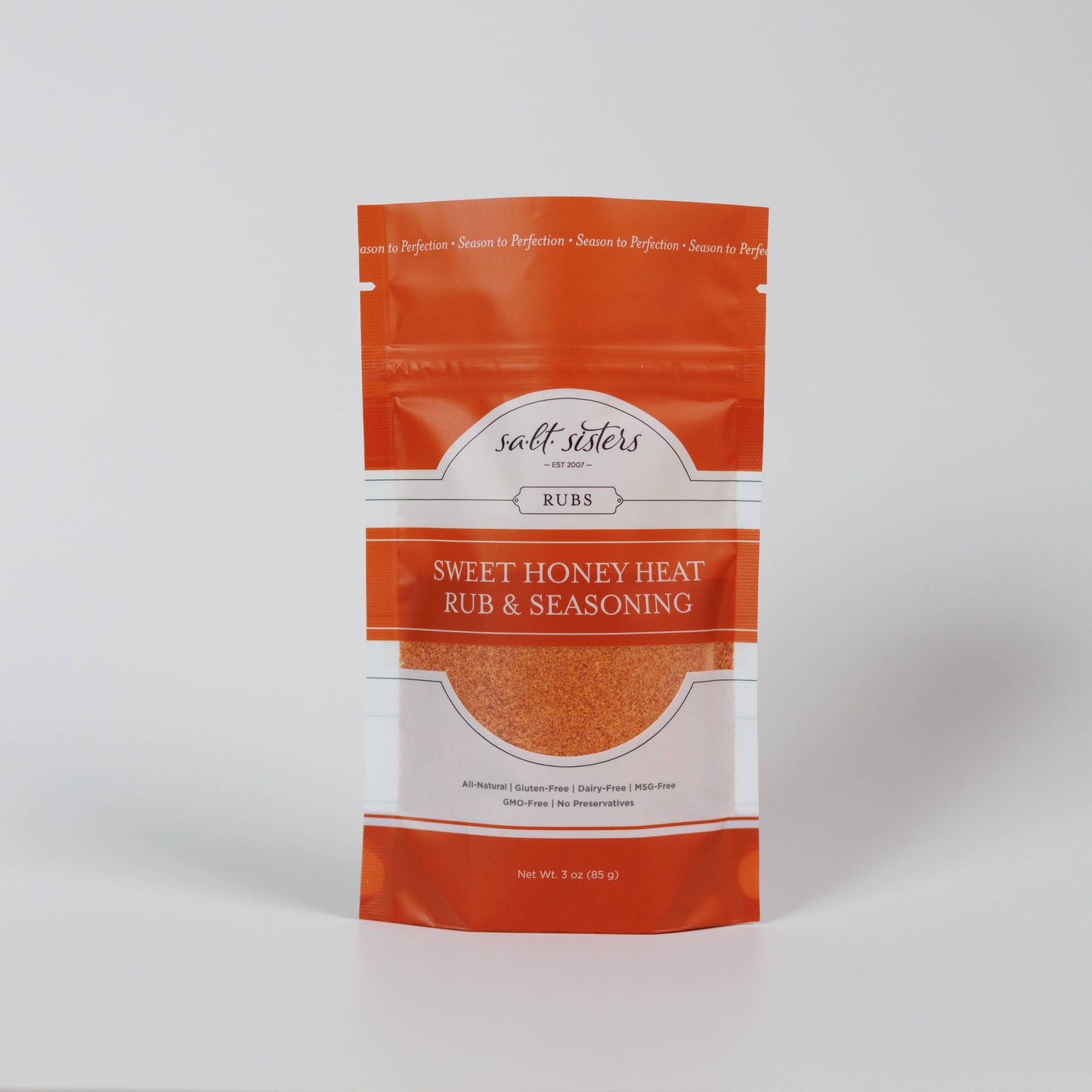 SALT SISTERS SWEET HONEY HEAT RUB 3 OZ