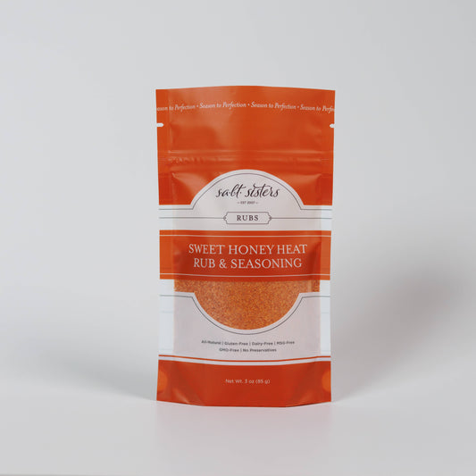 SALT SISTERS SWEET HONEY HEAT RUB 3 OZ