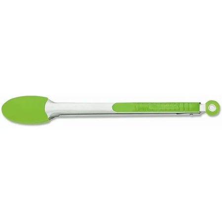 SILICONE LOCKING TONGS 12" GRN