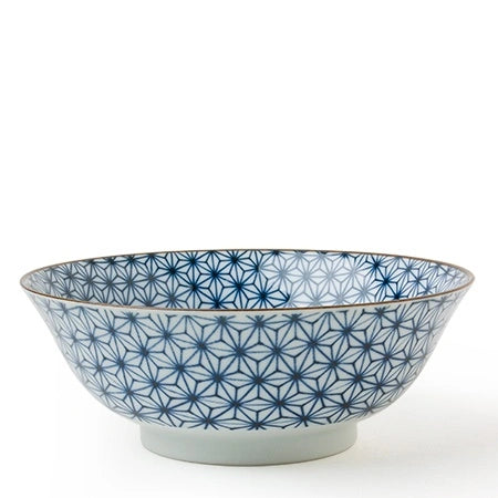 ASANOHA BLUE BOWL 7.75"