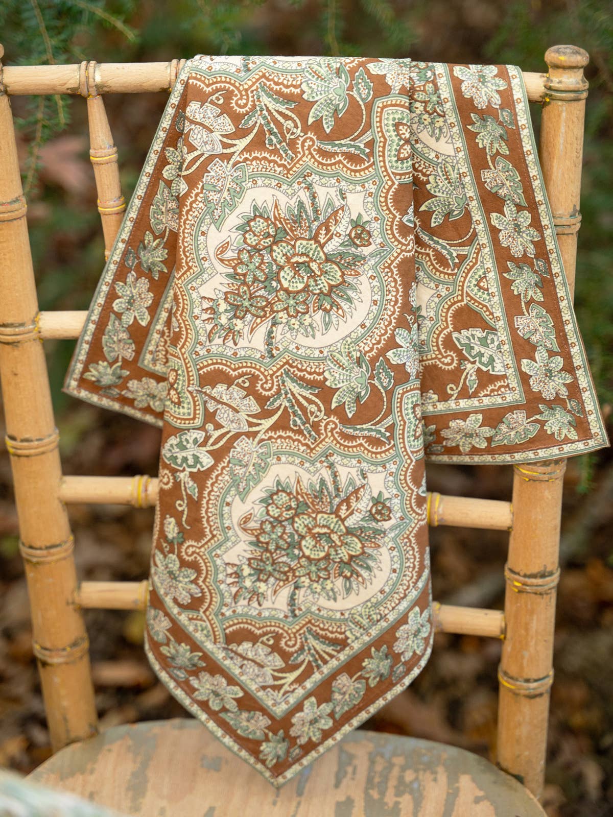TIMELESS TAPESTRY NAPKIN SET OF 4 - MAPLE