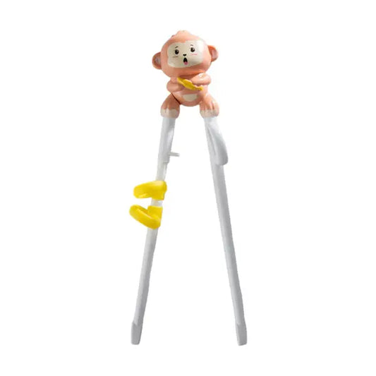 MONKEY TRAINING CHOPSTICKS W/ADJ. SILICON