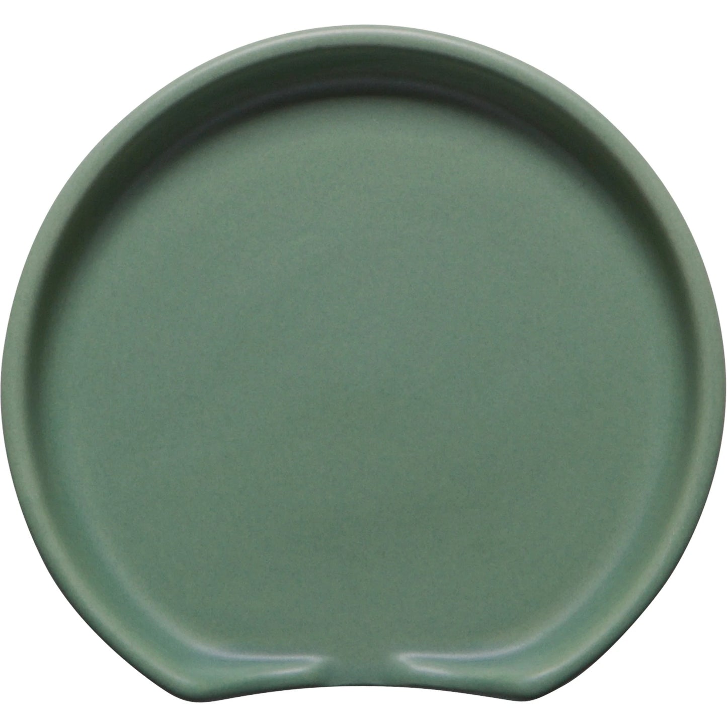 SPOON REST MATTE ELM GREEN